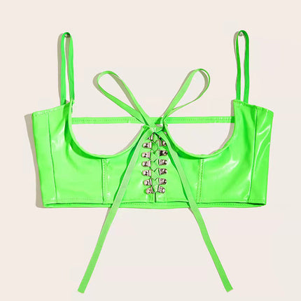 French Style European And American Fried Street Dark Girl Wrapped Chest Strap Waist Seal