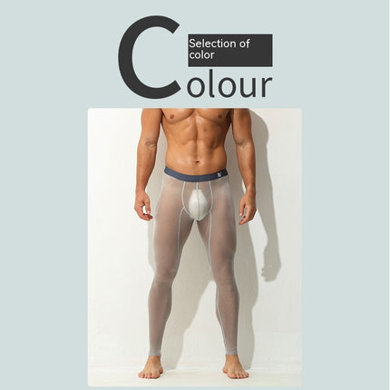 Men's Leggings Ultra-thin And Tight Fitting