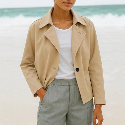 Jacket Coat Women's Solid Color Short Small Suit