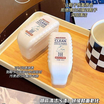 Cleaning Agent Leather Shoe Brush Scrubbing