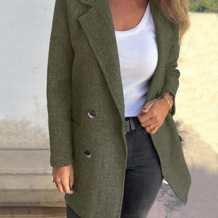 Street Hipster Padded Woolen Coat