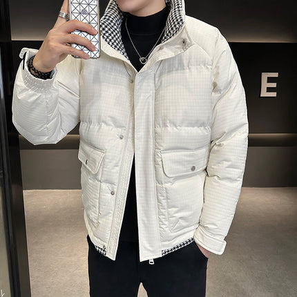 Cotton Jacket Thickening Stand Collar Bread Coat Leisure Warm