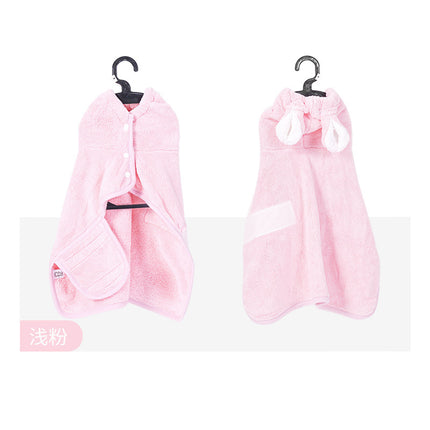 Pretty Shaped Bathrobe, Vulgar Drying Absorbent Towel, Universal, Breathable, Comfortable, For Cleaning Cats And Dogs, New Product
