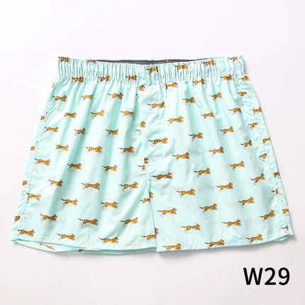 Men's Home Loose Plus Size Cotton Arrow Pants