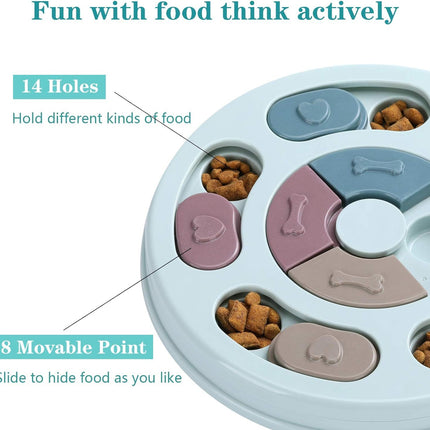 Dog Puzzle Toys Dogs Food Puzzle Feeder Toys For IQ Training Mental Enrichment Dog Treat Puzzle