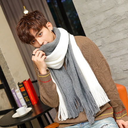 Men Scarves Can Match Colors Fashion