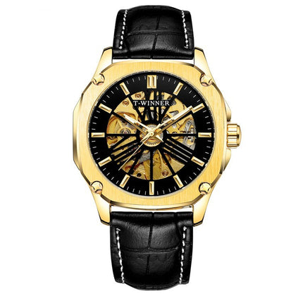 Waterproof Hollowed Out Automatic Mechanical Watch