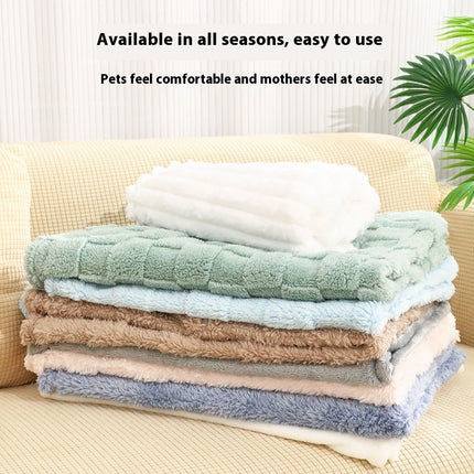 Pet Blanket Sleep Warm Dog Pet Bed
