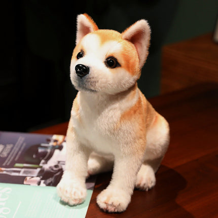 Simulation Dog Plush Toy Akita Doll