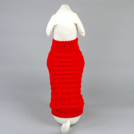 Three-dimensional High Elastic Solid Color Dog Sweater
