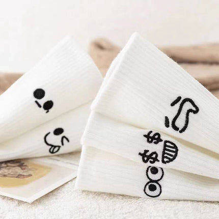 Socks For Women Mid-calf Length Socks Thin