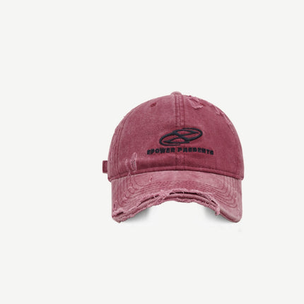 Street Make Old Ripped Denim Baseball Cap