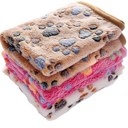 Pet Blanket Dog Cat Coral Fleece Blanket