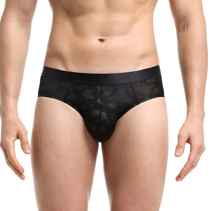 Men's Cotton Breathable Double-layer U-convex Briefs