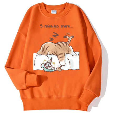 Let Me Sleep For Another Five Minutes Man Sudadera Korean Sweatshirt