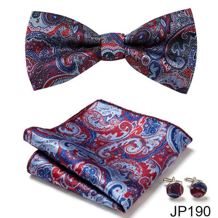 Men's Formal Suit British Korean Bow Tie