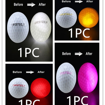 Waterproof LED  Balls For Night Training High Hardness Material For  Practice Balls