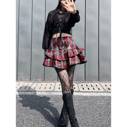 Y2g Niche Cake High Waist A- Line Skirt