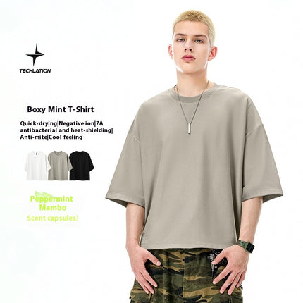 Men's Technology Cool Quick-drying Short Sleeve