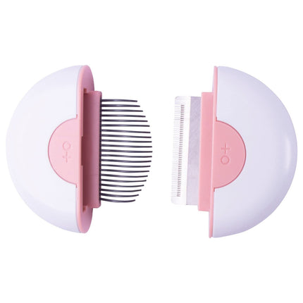 Cat Brush Dog Grooming Supplies Pet Grooming Comb Steel Cat Comb Pet Grooming Brush Cat Stripping Tool Cat Comb Gloves Dog Comb For Matted Hair Alloy Cat Hair Brush