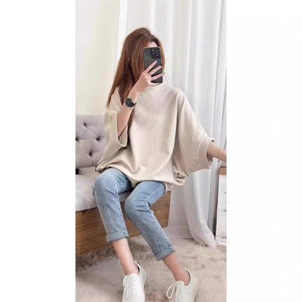 Women's Top T-shirt Sunken Stripe