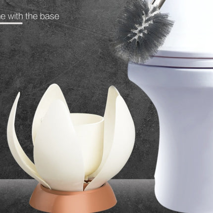 Soft Bristle Toilet Brush Holder Included Sturdy Easy Clean Home Bathroom Silicone Toilet Cleaning Brushes With Stand Waterproof