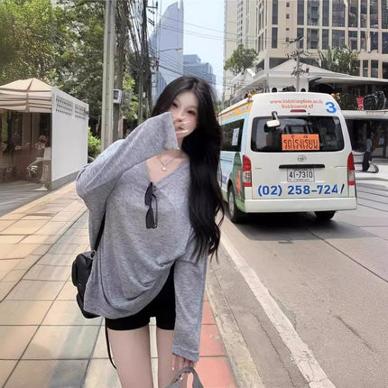 Blue Sweet Hot Girl Sun Protection Top