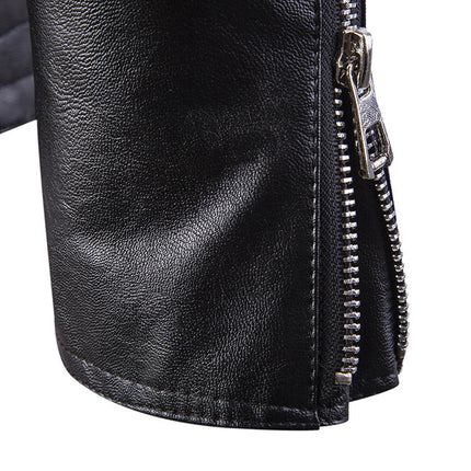Men's Motorcycle Leather Jacket