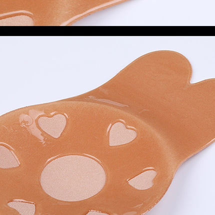 Breathable Bunny Ears Breast Lift Sticker, Invisible Bunny Breast Lift Sticker