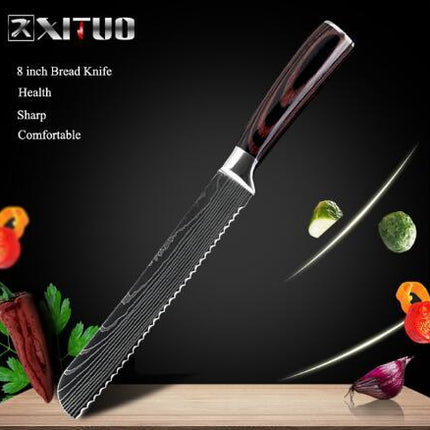 Carpenter's Special Set 6-piece Set 8-piece Set Knife Chef Knife Kitchen Knife Cooking