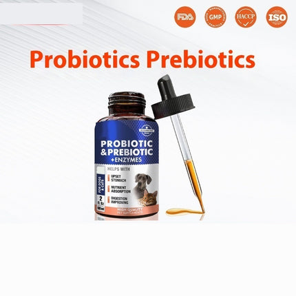 Glass Bottle With Straw Pet Vitamin Nutrient Solution