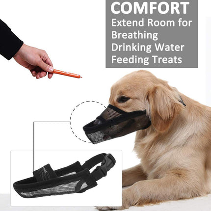 Golden Retriever Husky Mask For Medium And Large Dogs