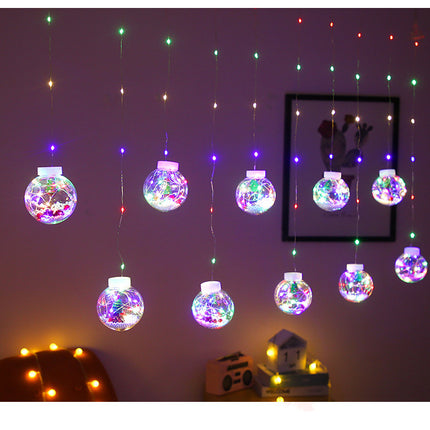 Christmas Decoration Curtain LED String Lights Fairy Tale