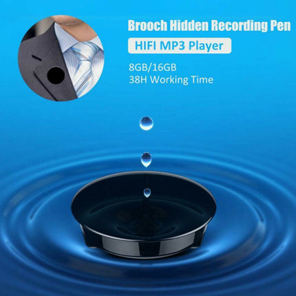 Voice Recorder Professional HD Noise Reduction HIFI MP3 Player Digital Audio Recorder 68H Standby