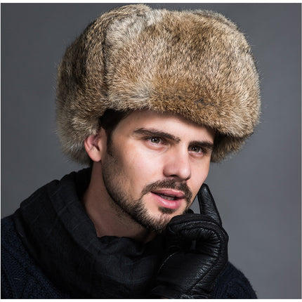 Hat warm thick ear protection cap