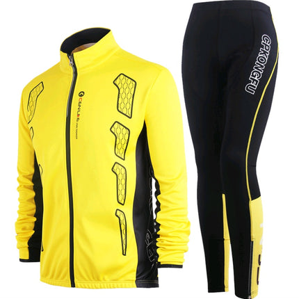 Spring and autumn bicycle Jersey long-sleeved suit men and women models mountain bike team version of clothes autumn and winter coat