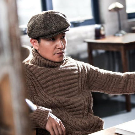 British style octagonal hat