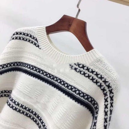 Women's thick knit sweater