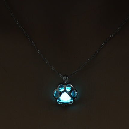 Animal night light necklace