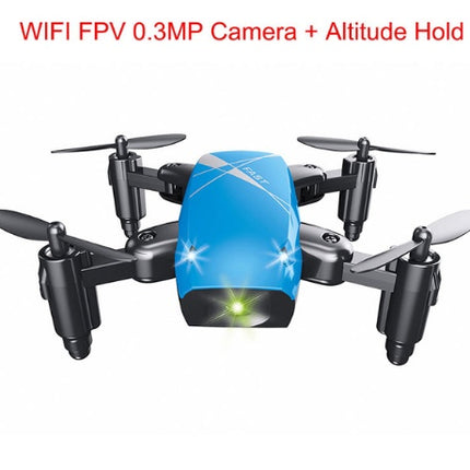 Micro Foldable RC Drone 3D Bearing Steering Wheel Remote Control Quadcopter Toys With Camera WiFi APP Control Helicopter Dron Kids Gift