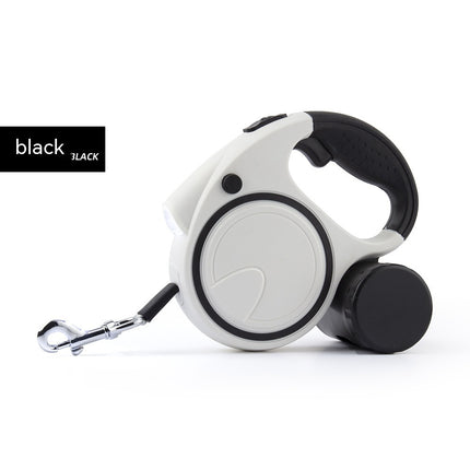 New Pet Flashlight Automatic Retractable Leash