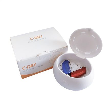 Electric USB UV Drying Box Headphone Dehumidifier Moisture Proof Hearing Aid UV Dryer Case