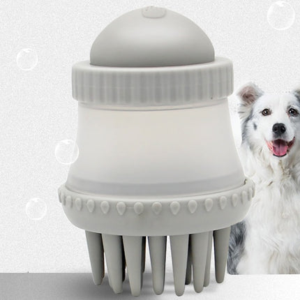Multifunctional Pet Bathing Brush Silicone Massage Brush