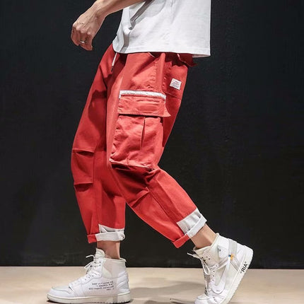 Loose Straight Points Hip Hop Pants