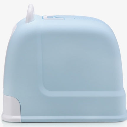 Fully enclosed cat litter with drawers