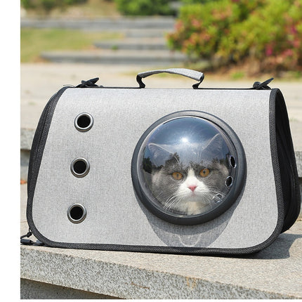 Portable Foldable Linen Pet Bag For Outing
