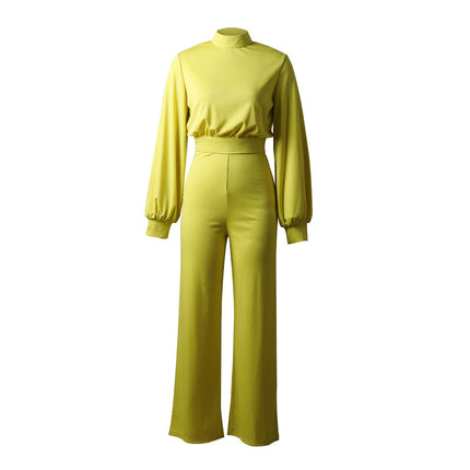 Long sleeved jumpsuit