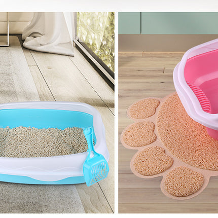 Semi Enclosed Cat Sized Thickened Splash Proof Toilet