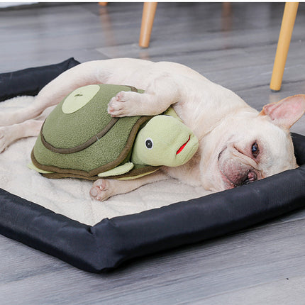 Dog puzzle tortoise plush toy