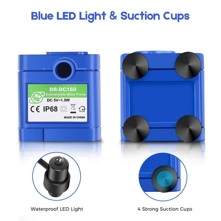 Pet water dispenser water pump